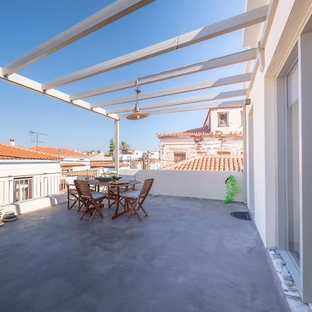 Apartamento The Roof - Flat Sea View In Aegina Town Exterior foto