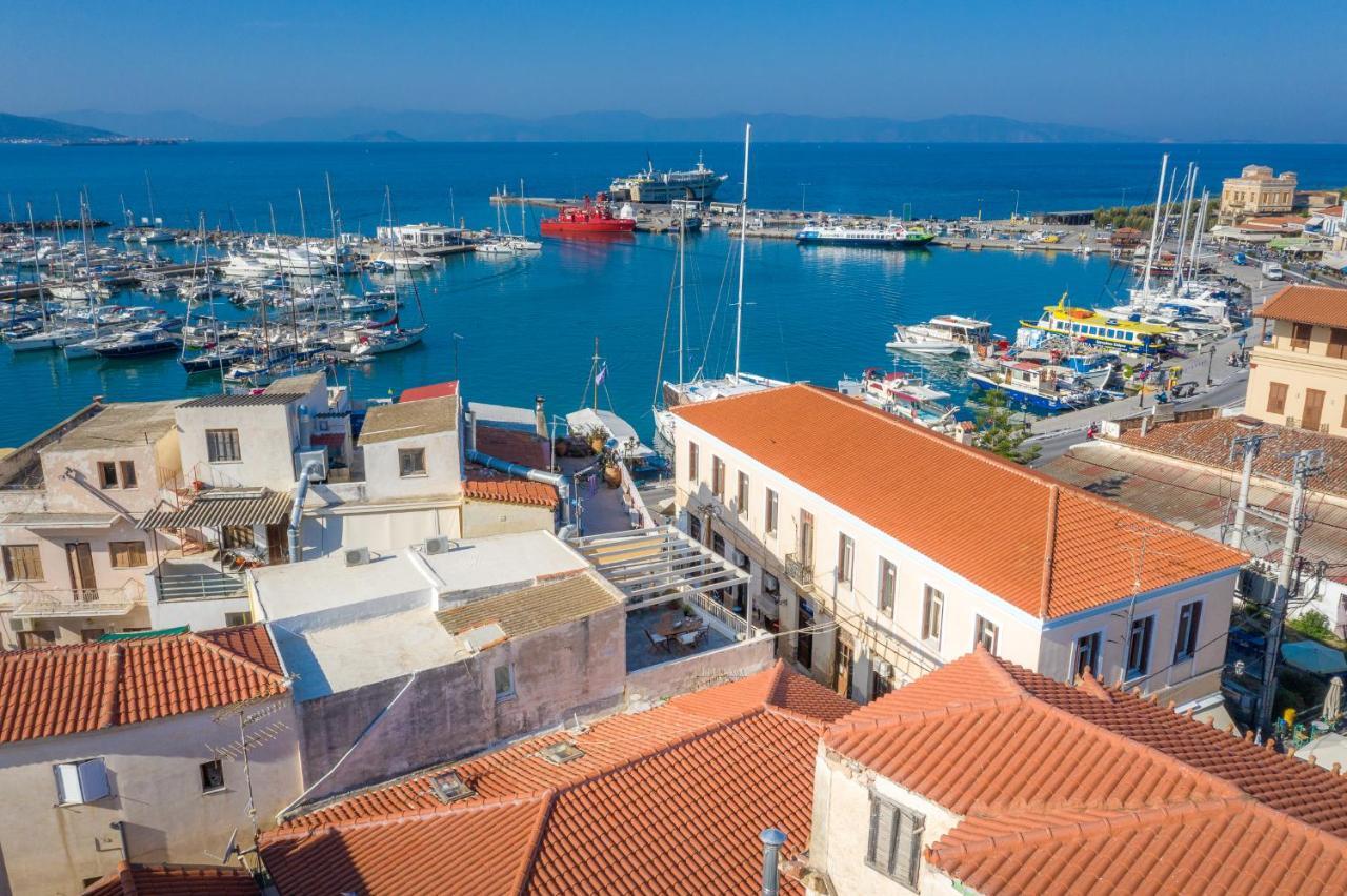 Apartamento The Roof - Flat Sea View In Aegina Town Exterior foto