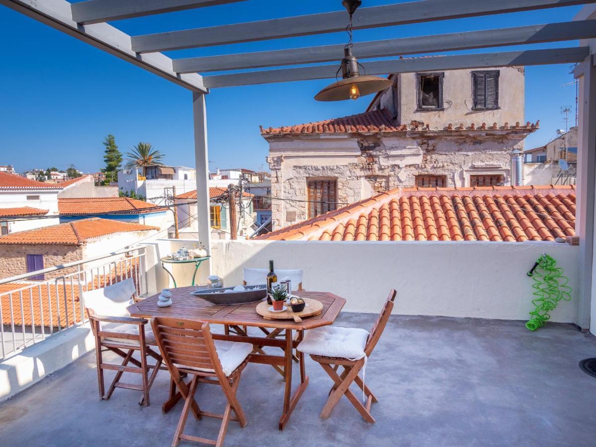 Apartamento The Roof - Flat Sea View In Aegina Town Exterior foto
